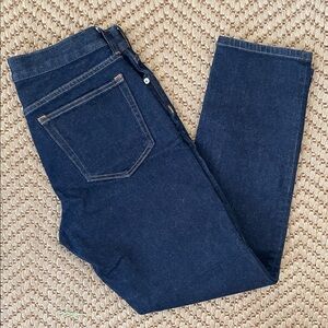 Everlane - The Athletic Organic Cotton Straight Legged Denim Jeans Navy - 28x28